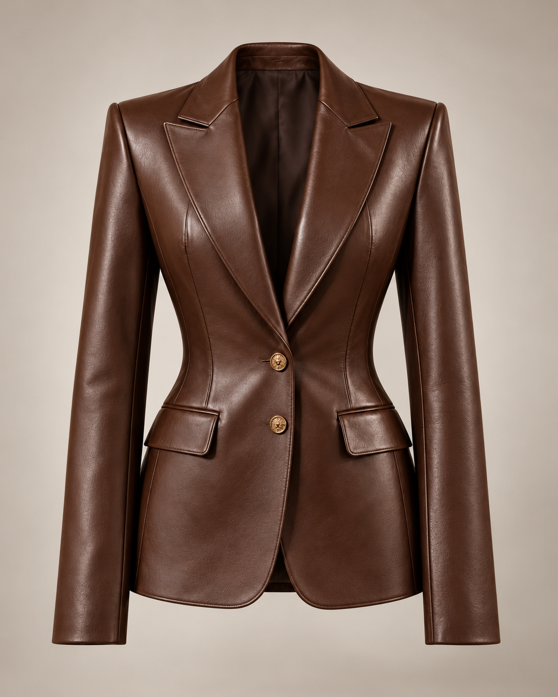 The Fifth Avenue Blazer leather, hardware and construction detail