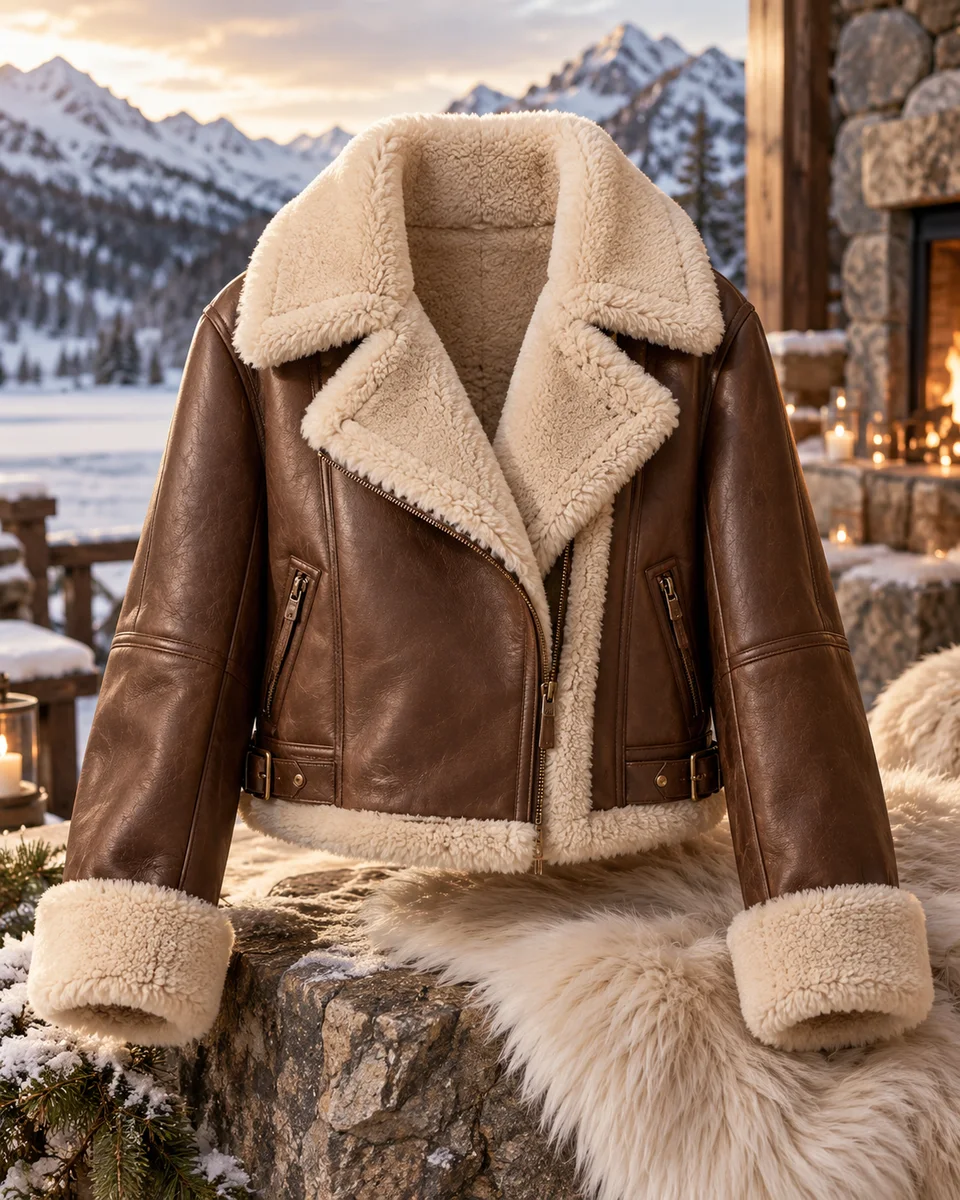 The Aspen Shearling Jacket
